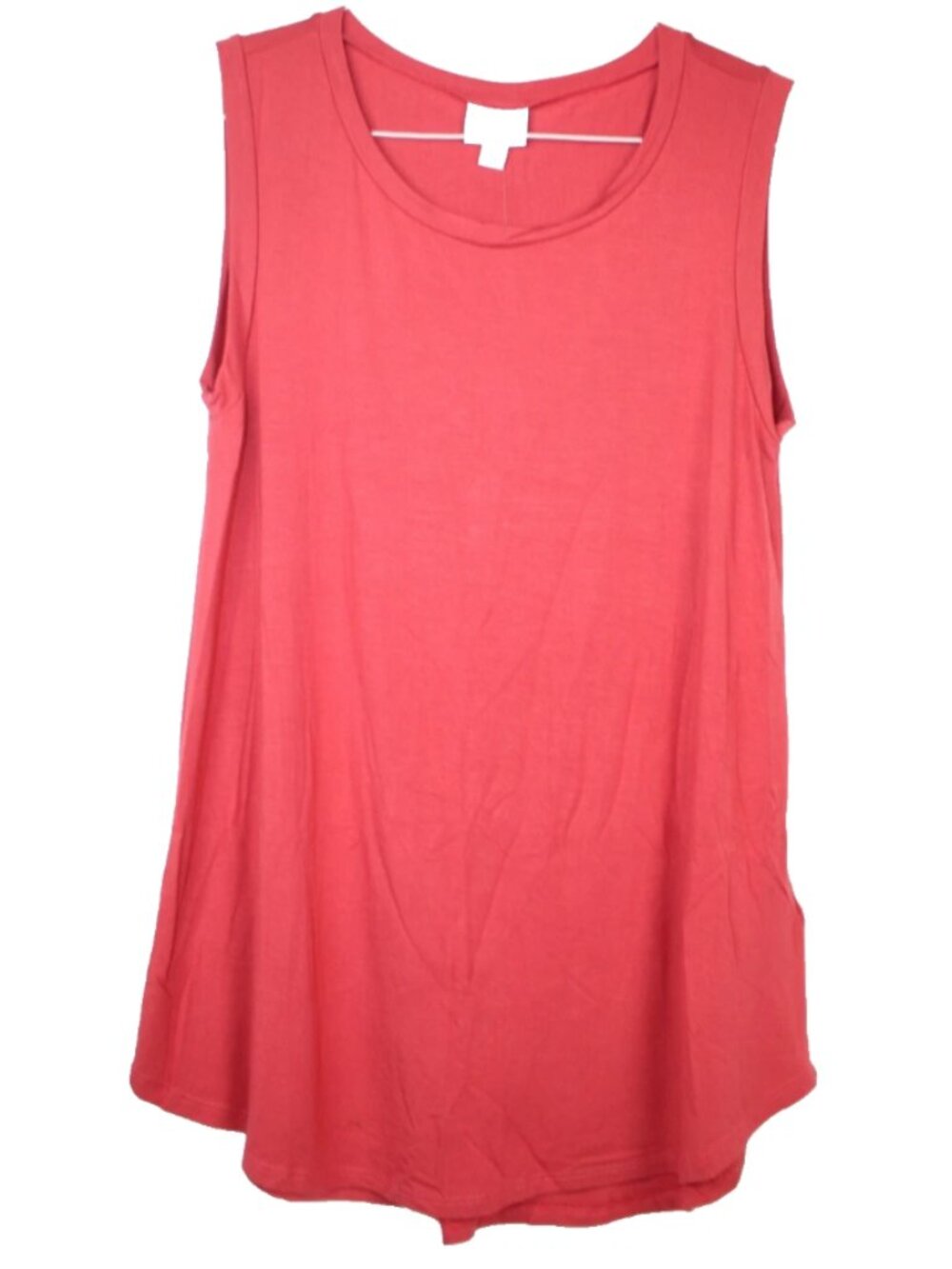LuLaRoe COCOA Women's Tank Top Sleeveless Shirt NWT Size XS Rusty Red Solid